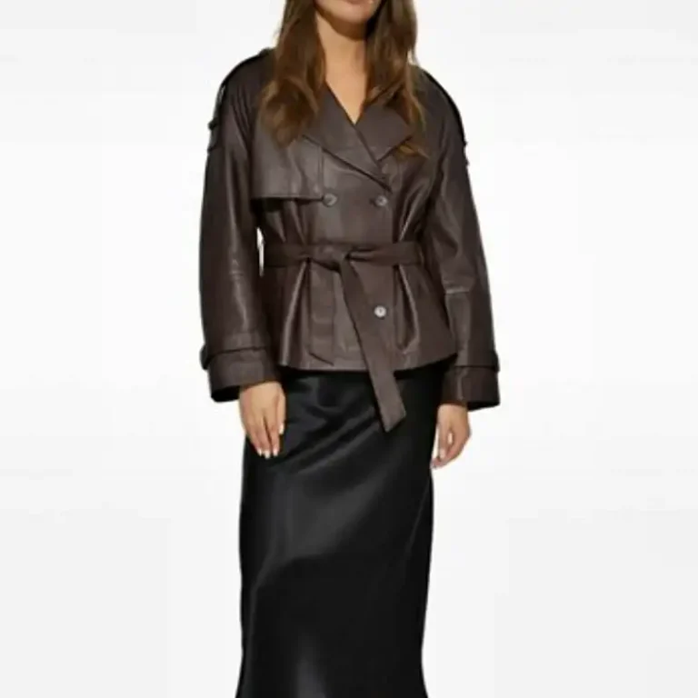 올세인츠 리드 크롭 레더 재킷 정품 실물 및 가죽 질감 디테일