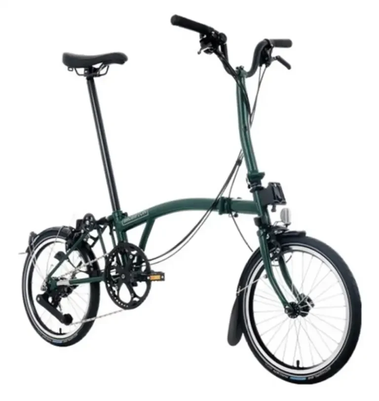 브롬톤 C 라인 12단 미드 핸들바 자전거 정품 실물 및 폴딩 디테일