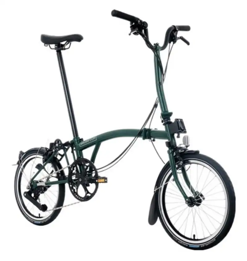 브롬톤 C 라인 12단 미드 핸들바 자전거 정품 실물 및 폴딩 디테일