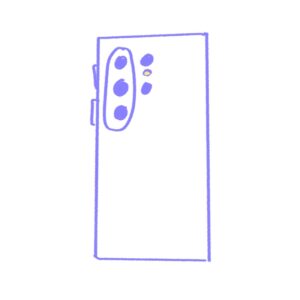 갤럭시 S26 울트라의 프라이버시 디스플레이 기능과 최신 IT 업계 이슈를 설명하는 woolim의 전문 가이드 일러스트