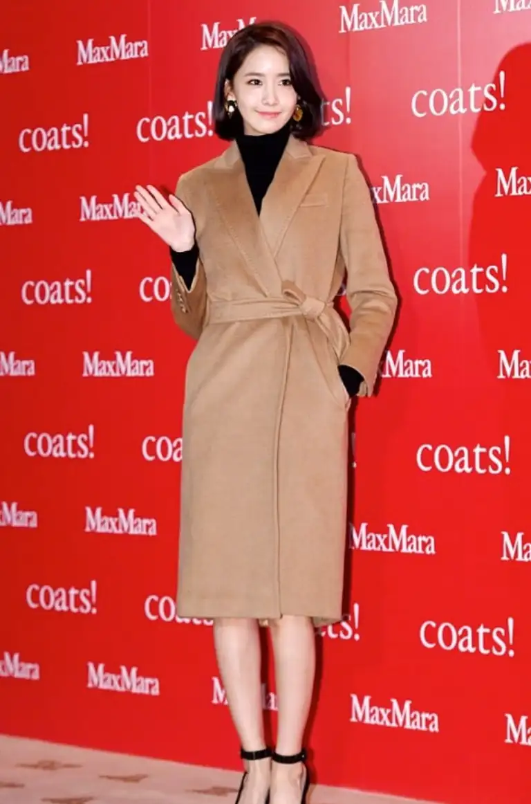 막스마라 캐시미어 코트 정품 실물 상세 사진 및 착용 실루엣