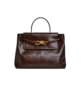 보테가 베네타 브레이디드 디테일 토트 백 정품 실물 및 가죽 꼬임 디테일