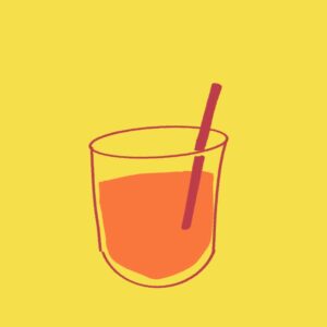 woolim이 직접 그린 성인 전당뇨 통계와 췌장을 망가뜨리는 액상당의 혈당 스파이크 위험성 정리 일러스트